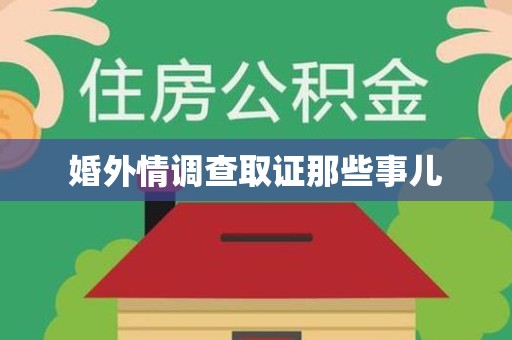 洛江婚外情调查取证那些事儿
