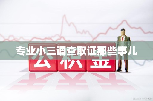 洛江专业小三调查取证那些事儿